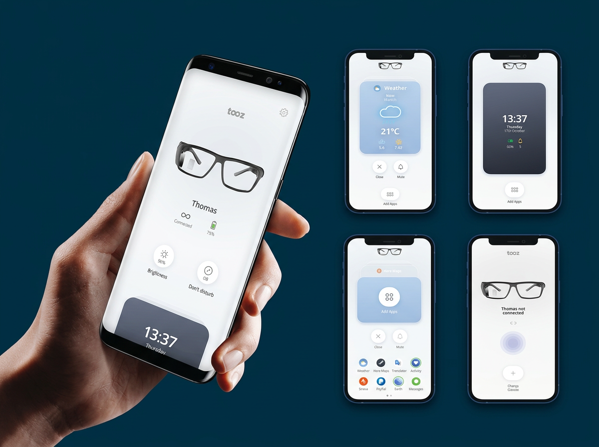 tooz — Smart Glasses Companion Platform
